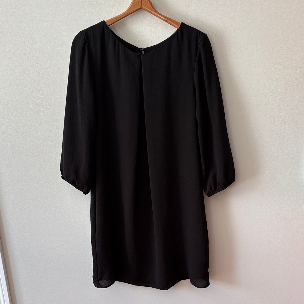 Joe Fresh Knee-Length Dress Black Size 10